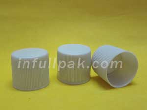 White Ribbed Unlined Caps PLC-