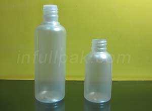 Boston Round Plastic Bottle PL