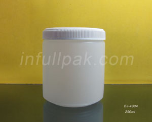 Round Shape PE Jar EJ-4004