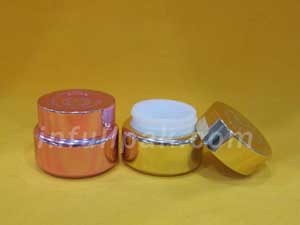 Coated Glass Cream Jars GCJ-A0