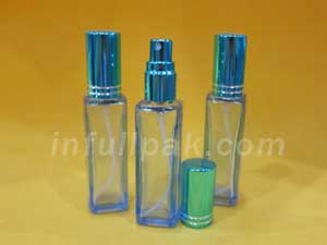 Glass Square Fragrance Bottle 