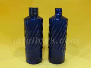 Glass Ribbed Perfume Bottle GP