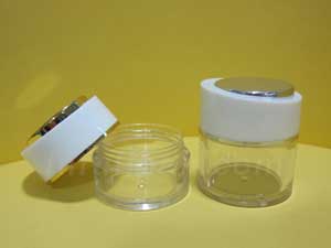 Clear Cosmetic Jars PCJ10-0017