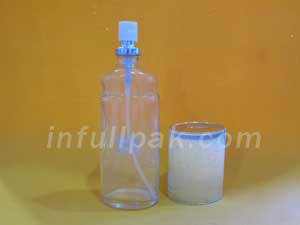 Clear Glass Perfume Bottle GPB