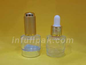 Glass Bottles with dropper/Spr