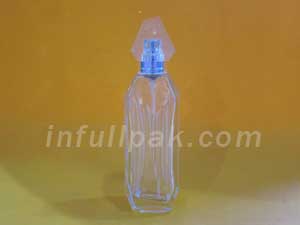 Clear Diamond Cologne Bottle G
