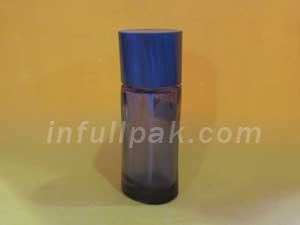 Oval Bottle with Bule Lid GPB-