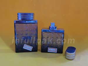 Glass Rectangular Perfume Bott